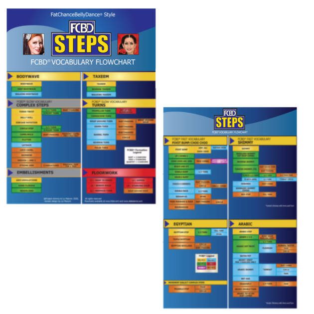 FCBD®Style Vocabulary Flowcharts